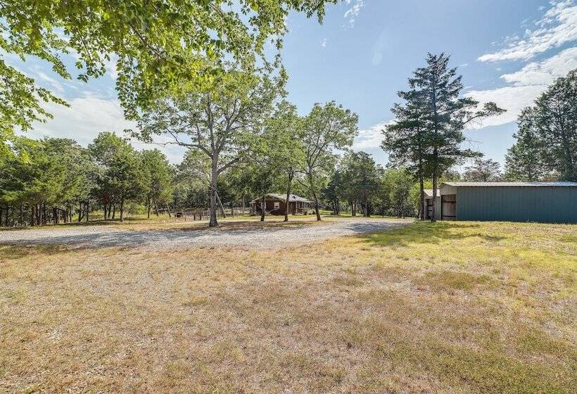 Lazy Bear Cabins 1 At Tuskahoma Near Sardis Lake!