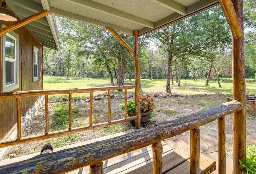 Lazy Bear Cabins 1 At Tuskahoma Near Sardis Lake!