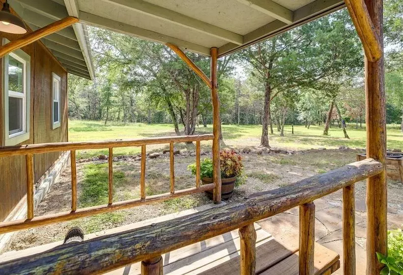 Lazy Bear Cabins 1 At Tuskahoma Near Sardis Lake!
