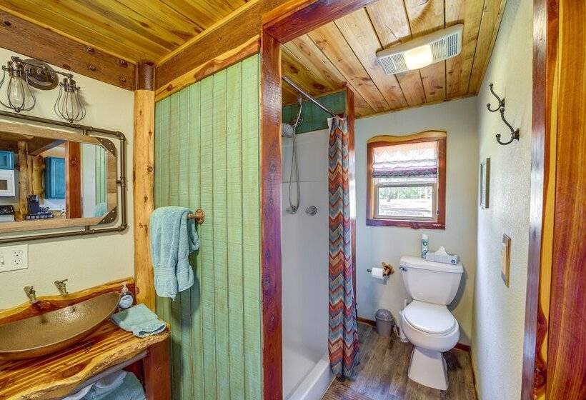 Lazy Bear Cabins 1 At Tuskahoma Near Sardis Lake!