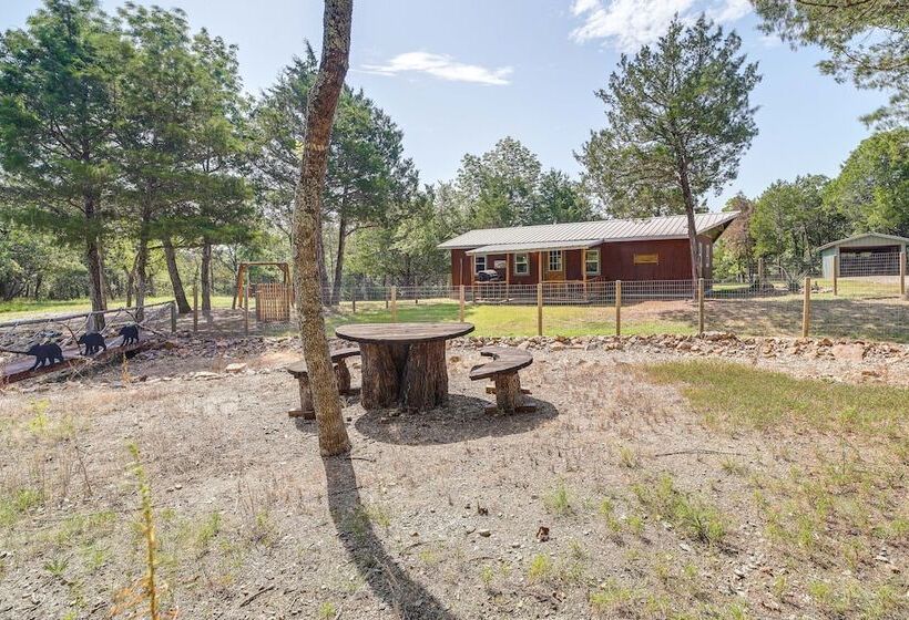 Lazy Bear Cabins 1 At Tuskahoma Near Sardis Lake!