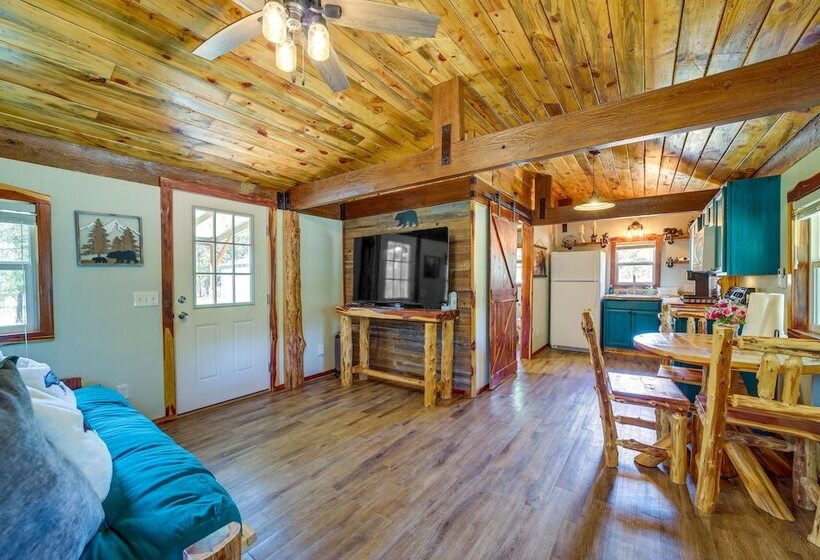 Lazy Bear Cabins 1 At Tuskahoma Near Sardis Lake!