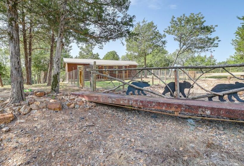 Lazy Bear Cabins 1 At Tuskahoma Near Sardis Lake!