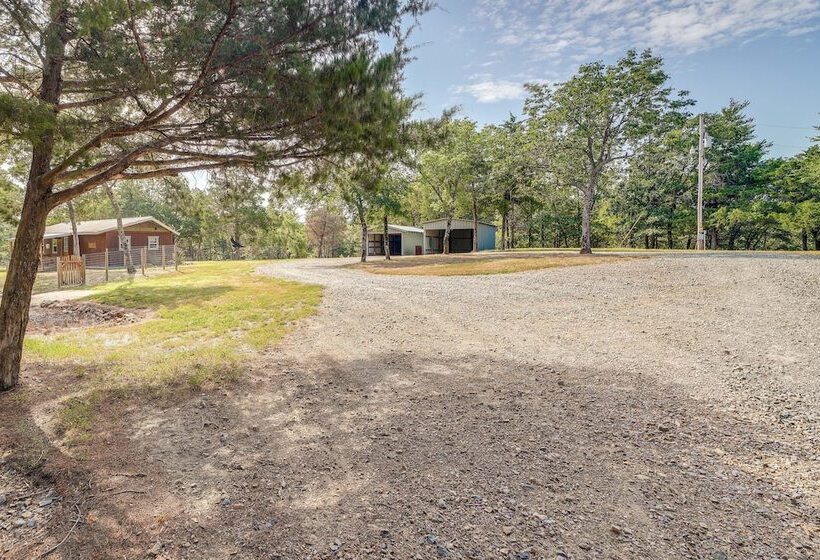 Lazy Bear Cabins 1 At Tuskahoma Near Sardis Lake!