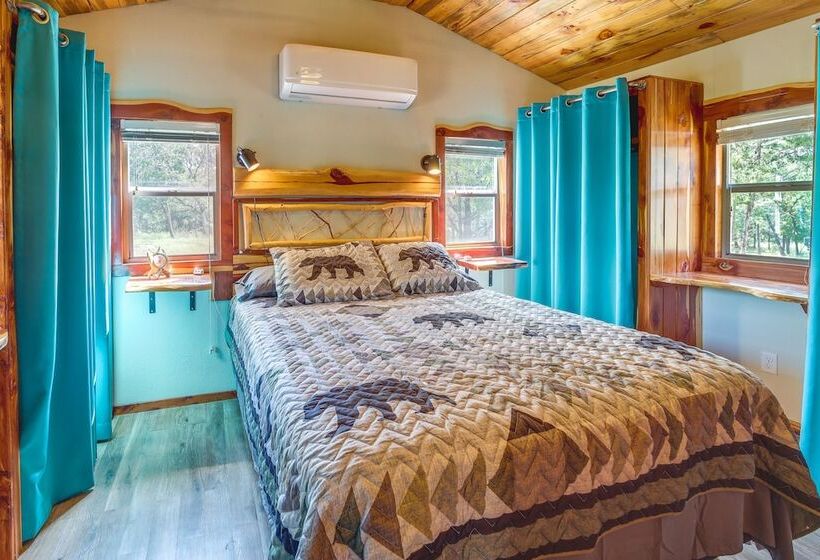 Lazy Bear Cabins 1 At Tuskahoma Near Sardis Lake!