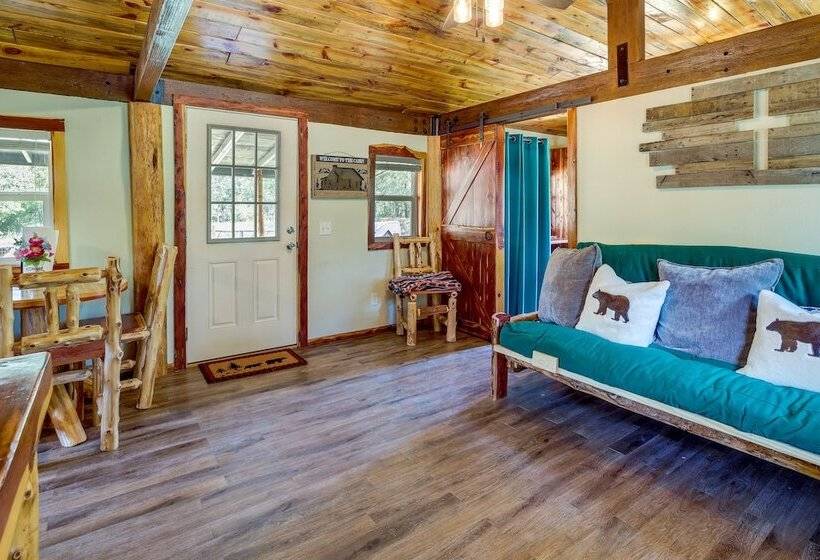 Lazy Bear Cabins 1 At Tuskahoma Near Sardis Lake!