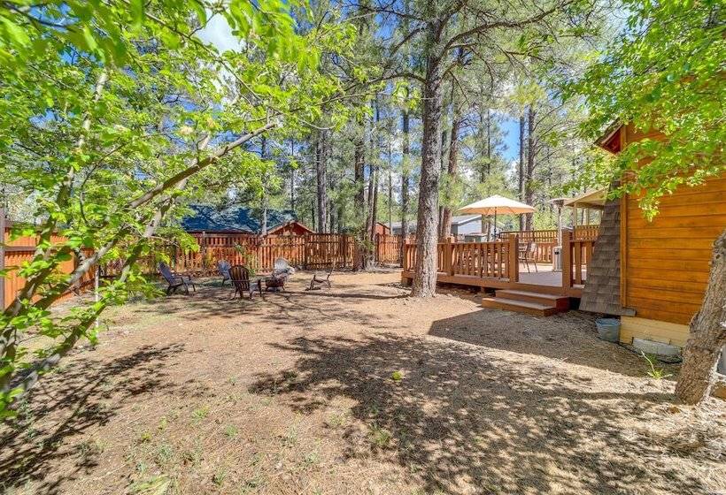 Pet Friendly Arizona Cabin   Fire Pit, Near Skiing