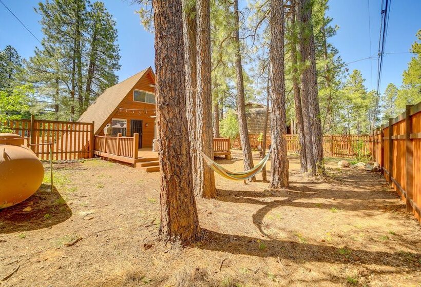 Pet Friendly Arizona Cabin   Fire Pit, Near Skiing