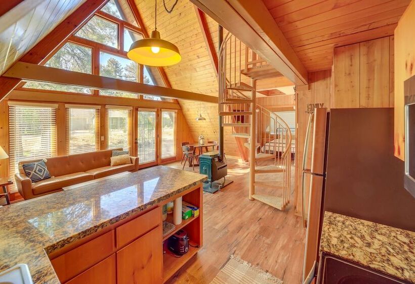 Pet Friendly Arizona Cabin   Fire Pit, Near Skiing