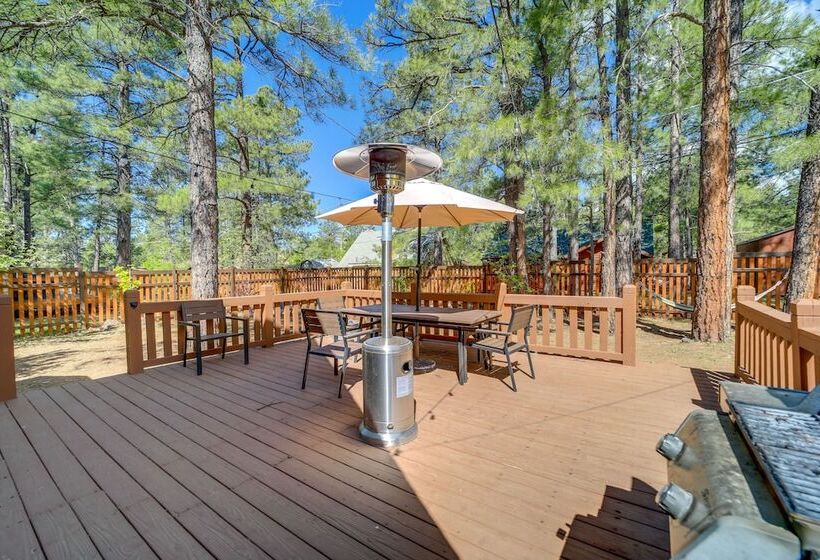 Pet Friendly Arizona Cabin   Fire Pit, Near Skiing