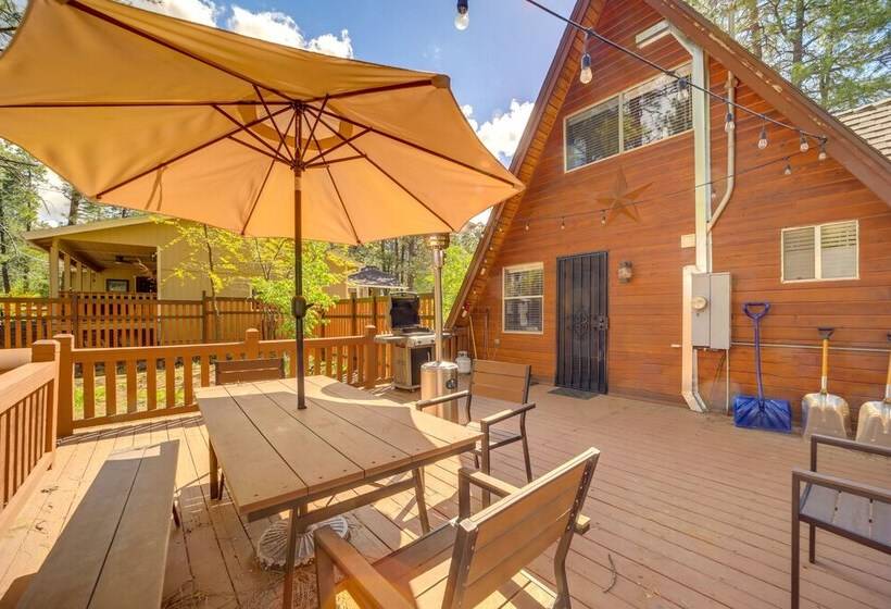 Pet Friendly Arizona Cabin   Fire Pit, Near Skiing