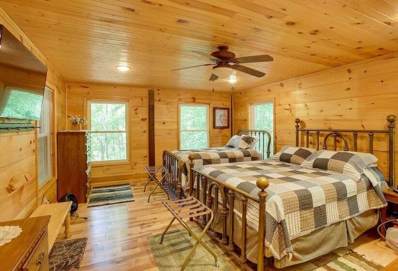 Pet Friendly Byrdstown Cabin W/ Fire Pit & Porch!