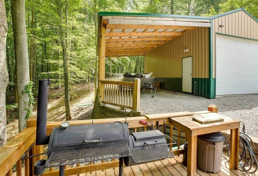 Pet Friendly Byrdstown Cabin W/ Fire Pit & Porch!