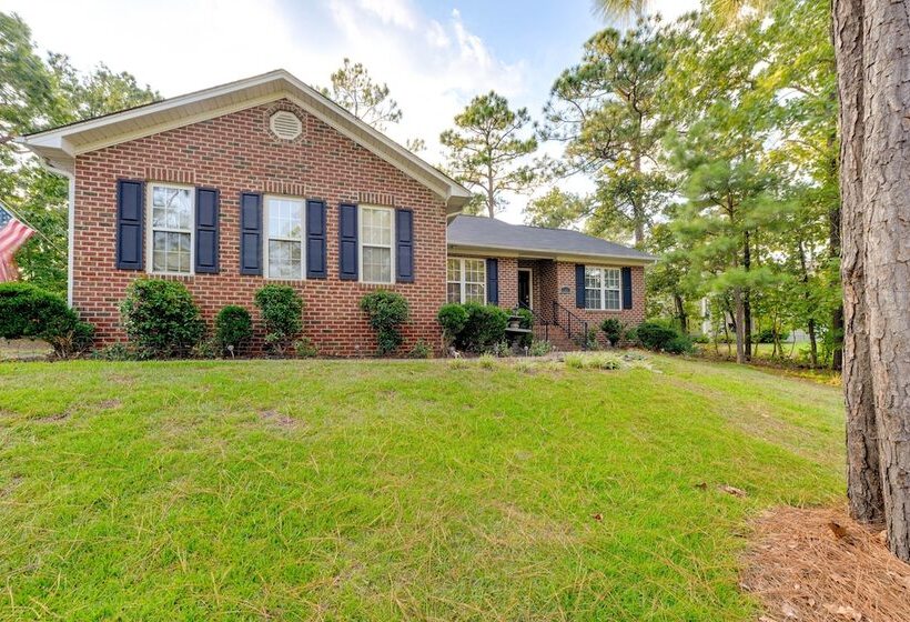 Pet Friendly Pinehurst Home W/ Deck   Near Golf