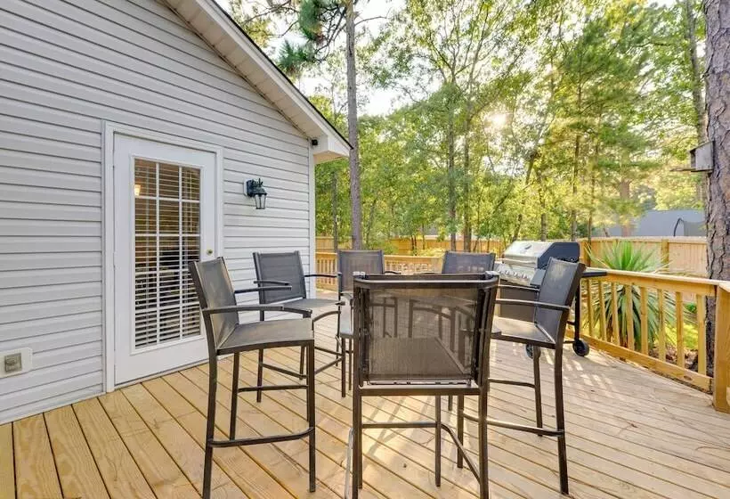 Pet Friendly Pinehurst Home W/ Deck   Near Golf
