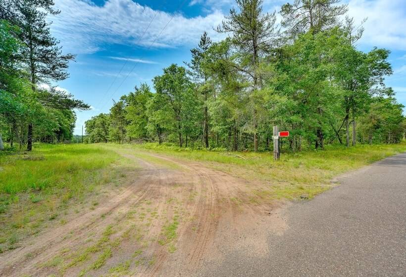 Pet Friendly Waterfront Minong Cabin With Fire Pit