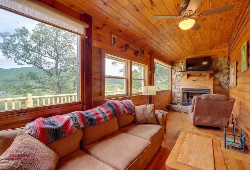 Secluded Mountain Cabin W/ Decks + Gazebo!