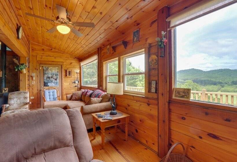 Secluded Mountain Cabin W/ Decks + Gazebo!