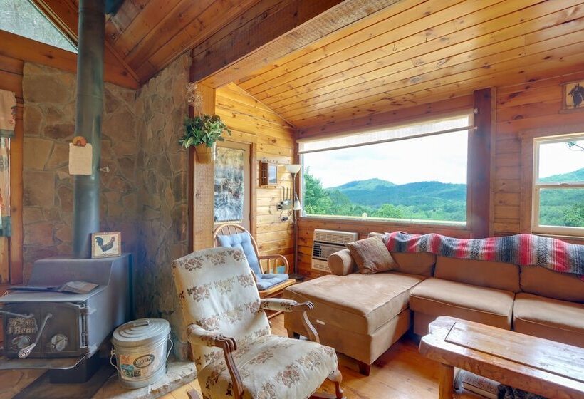 Secluded Mountain Cabin W/ Decks + Gazebo!