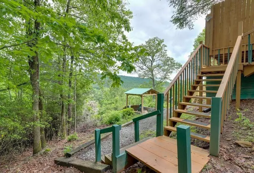 Secluded Mountain Cabin W/ Decks + Gazebo!