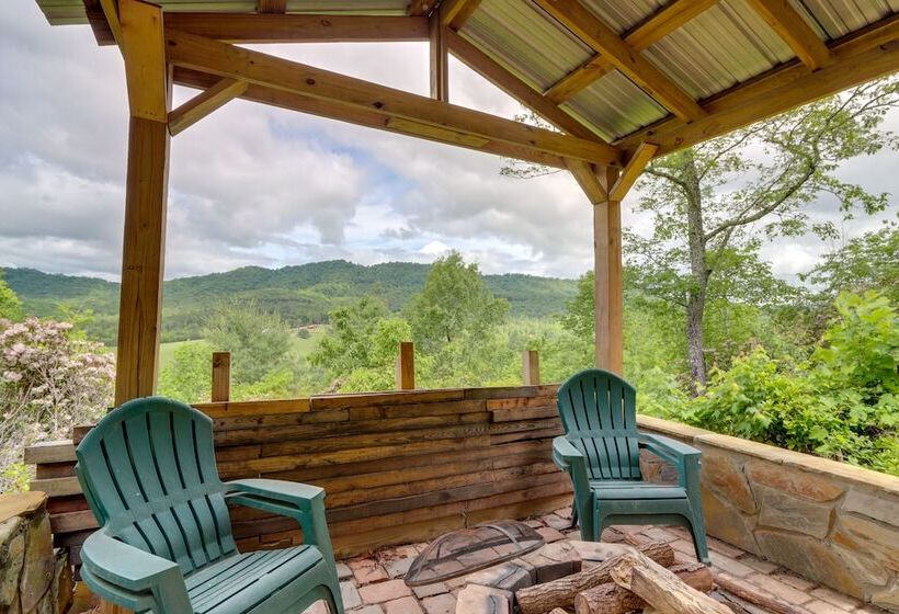 Secluded Mountain Cabin W/ Decks + Gazebo!