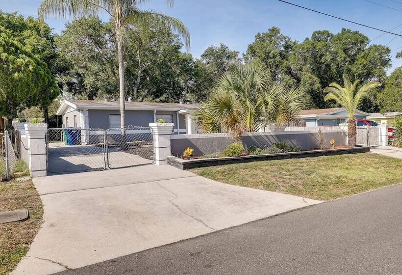 Tampa Home W/ Patio   1 Mi To Busch Gardens!