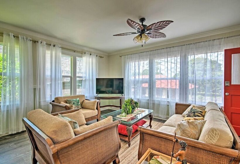 Papaikou Escape < 3 Mi To Botanical Garden!