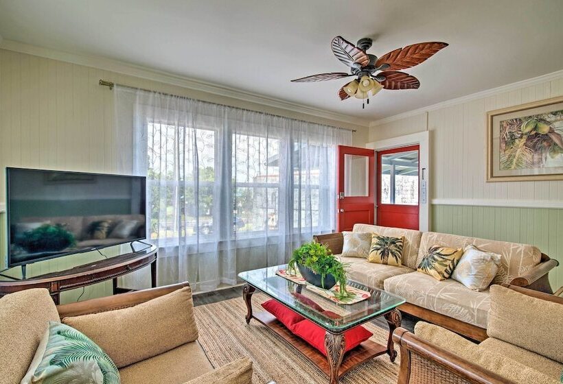 Papaikou Escape < 3 Mi To Botanical Garden!