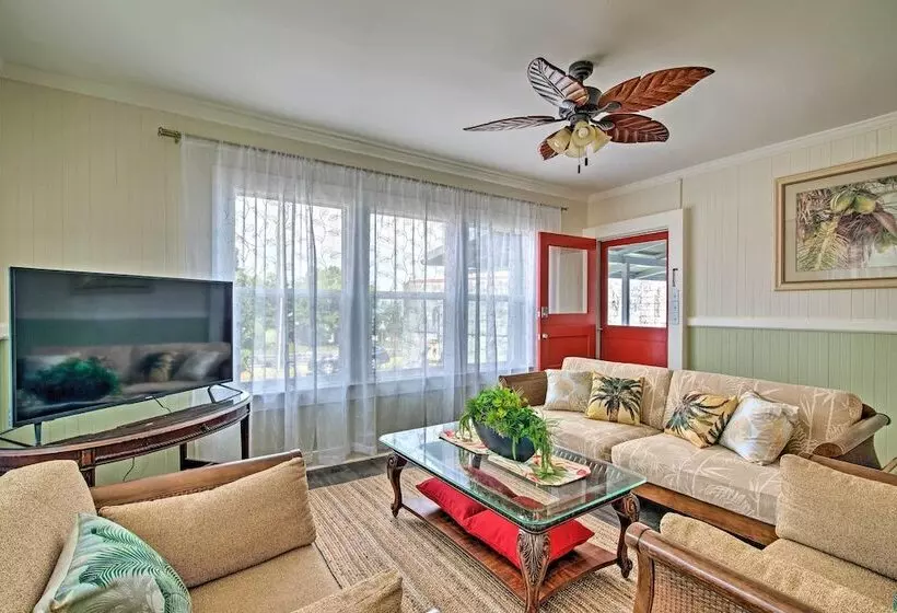 Papaikou Escape < 3 Mi To Botanical Garden!