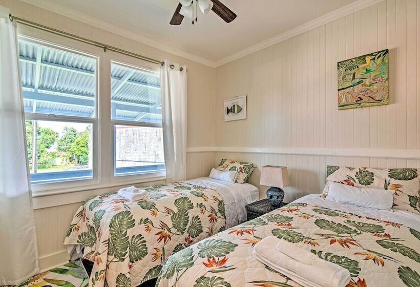 Papaikou Escape < 3 Mi To Botanical Garden!