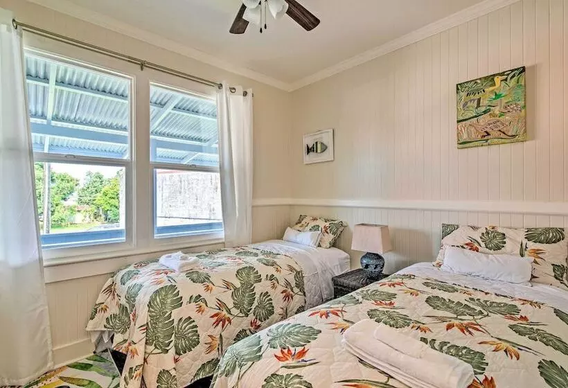 Papaikou Escape < 3 Mi To Botanical Garden!