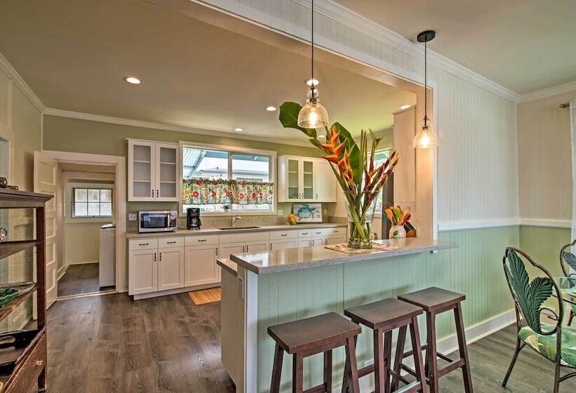 Papaikou Escape < 3 Mi To Botanical Garden!