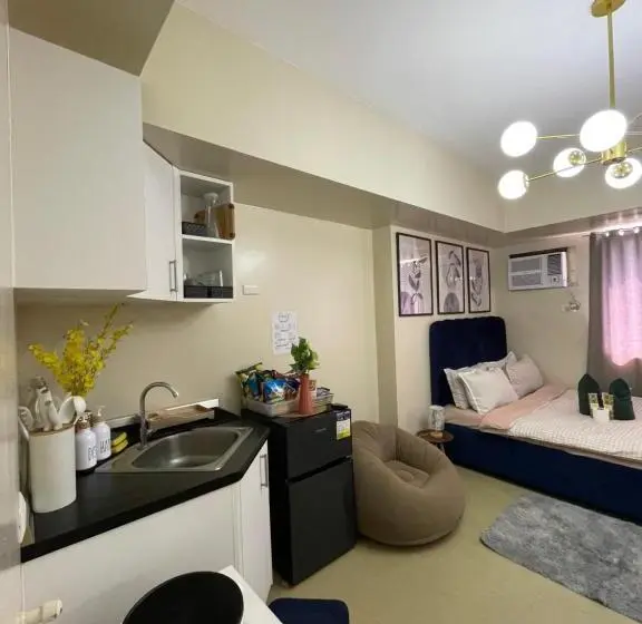 ホテル Homey Studio In Avida Towers Davao