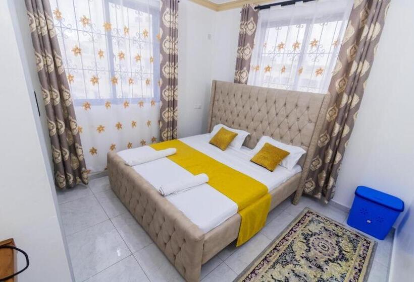 تختخواب و صبحانه Classic One Bedroom In Bamburi Mwembeni