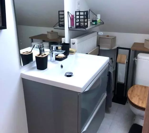 ペンション Chambre Double Avec Salle De Bain Privative