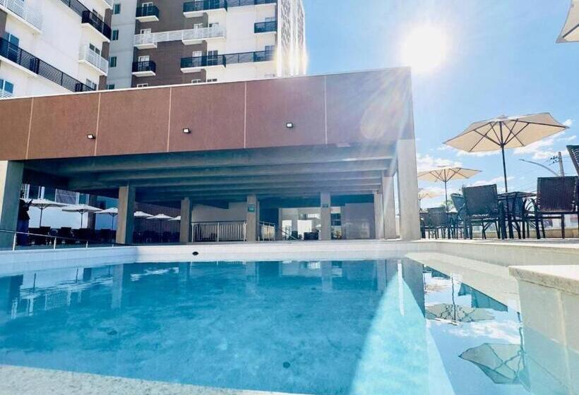 בית מלון כפרי Spazzio Diroma Com Acesso Ao Acqua Park, Caldas Novas