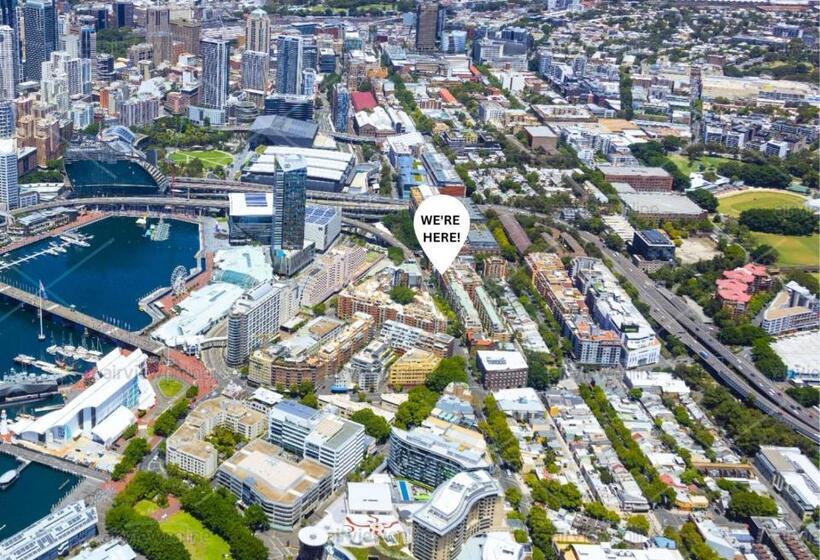 호스텔 Azzurro Pod Hotel   City Darling Harbour