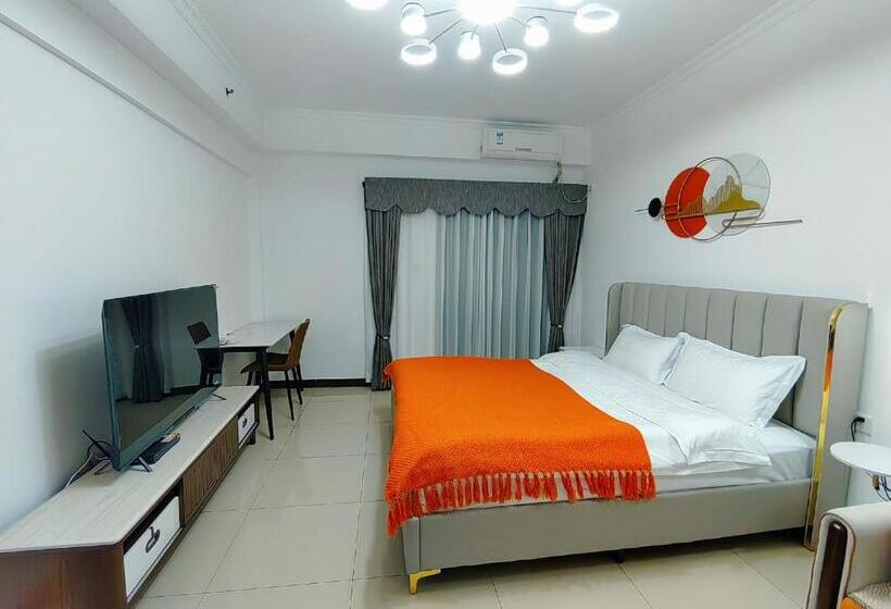 Guangzhou Lijing Aparthotel Pazhou Exhibition Center Next To Exit D Of Wanshengwei Mtr Station