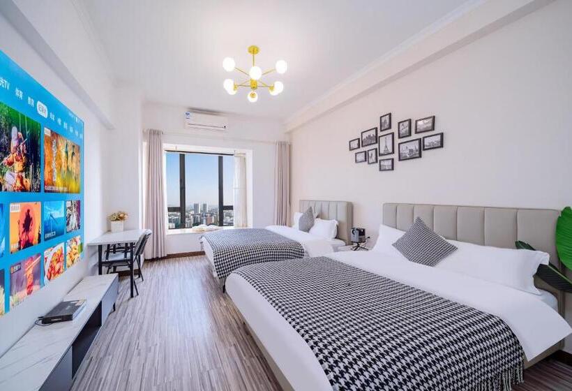 Guangzhou Lijing Aparthotel Pazhou Exhibition Center Next To Exit D Of Wanshengwei Mtr Station