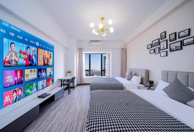 Guangzhou Lijing Aparthotel Pazhou Exhibition Center Next To Exit D Of Wanshengwei Mtr Station