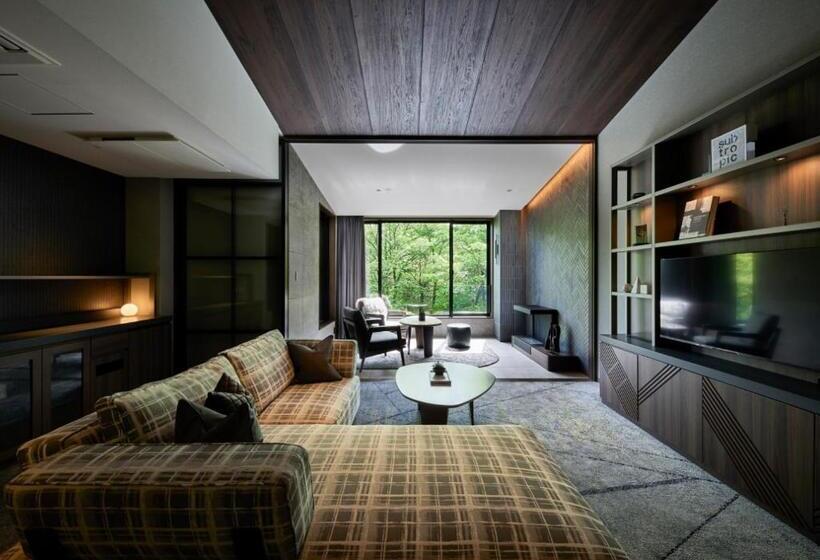 בית מלון כפרי Fufu Kyu Karuizawa Seiyou No Mori