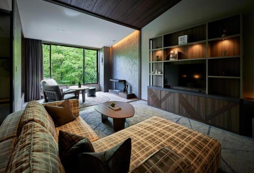 בית מלון כפרי Fufu Kyu Karuizawa Seiyou No Mori