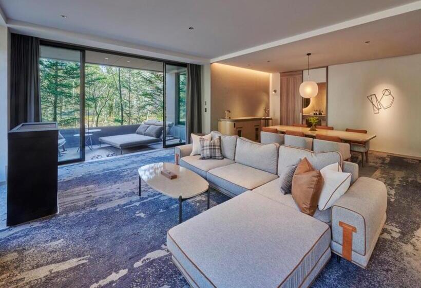 בית מלון כפרי Fufu Kyu Karuizawa Seiyou No Mori