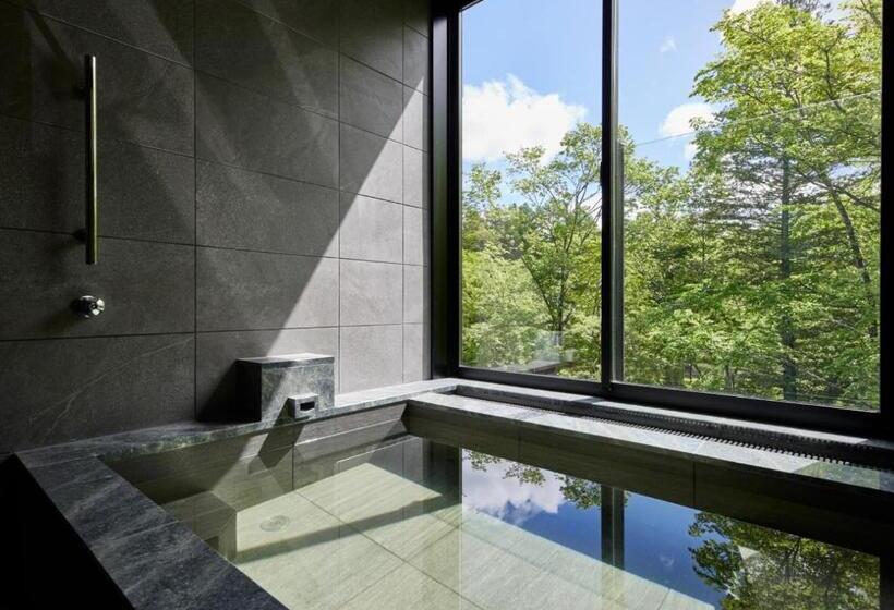 בית מלון כפרי Fufu Kyu Karuizawa Seiyou No Mori