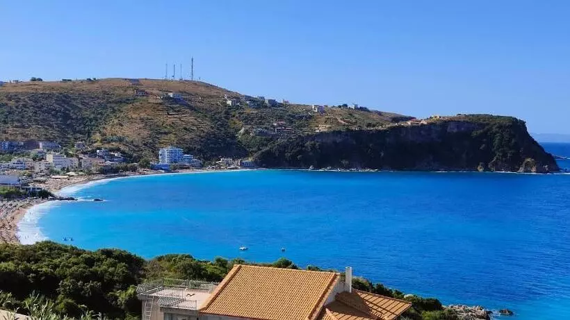 ペンション Villa Tato: Horizon Haven With Panoramic Sea Views In Himare