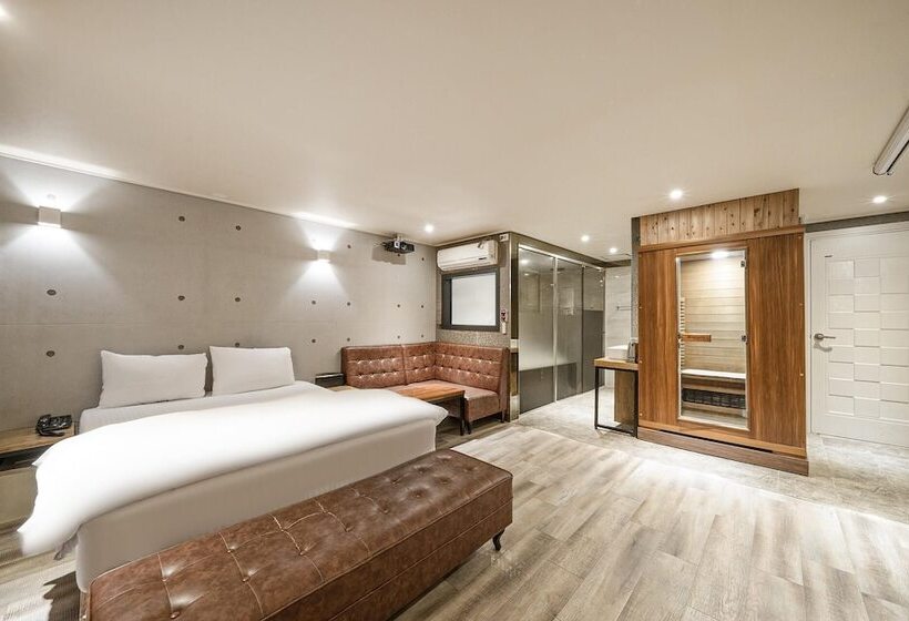 모텔 Daegu Dongcheon Dong Hotel A4