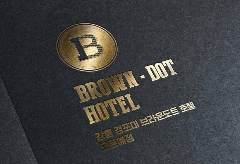 汽车旅馆 Gangneung Brown Dot Gangneung Gyeongpo