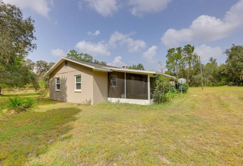 Peaceful Country Home In Williston: Horses Welcome