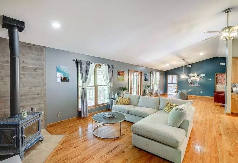 Spacious Lake Lure Family Home W/ Deck & Fire Pit!