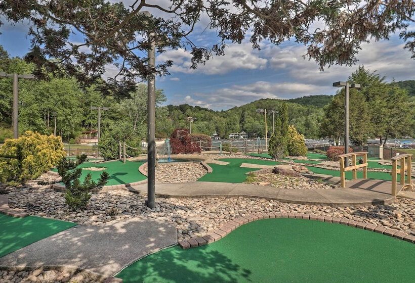 Spacious Lake Lure Family Home W/ Deck & Fire Pit!